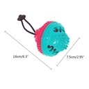 Juguete dental pelota cascabel 