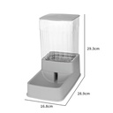 Plato bebedero dispensador rectangular