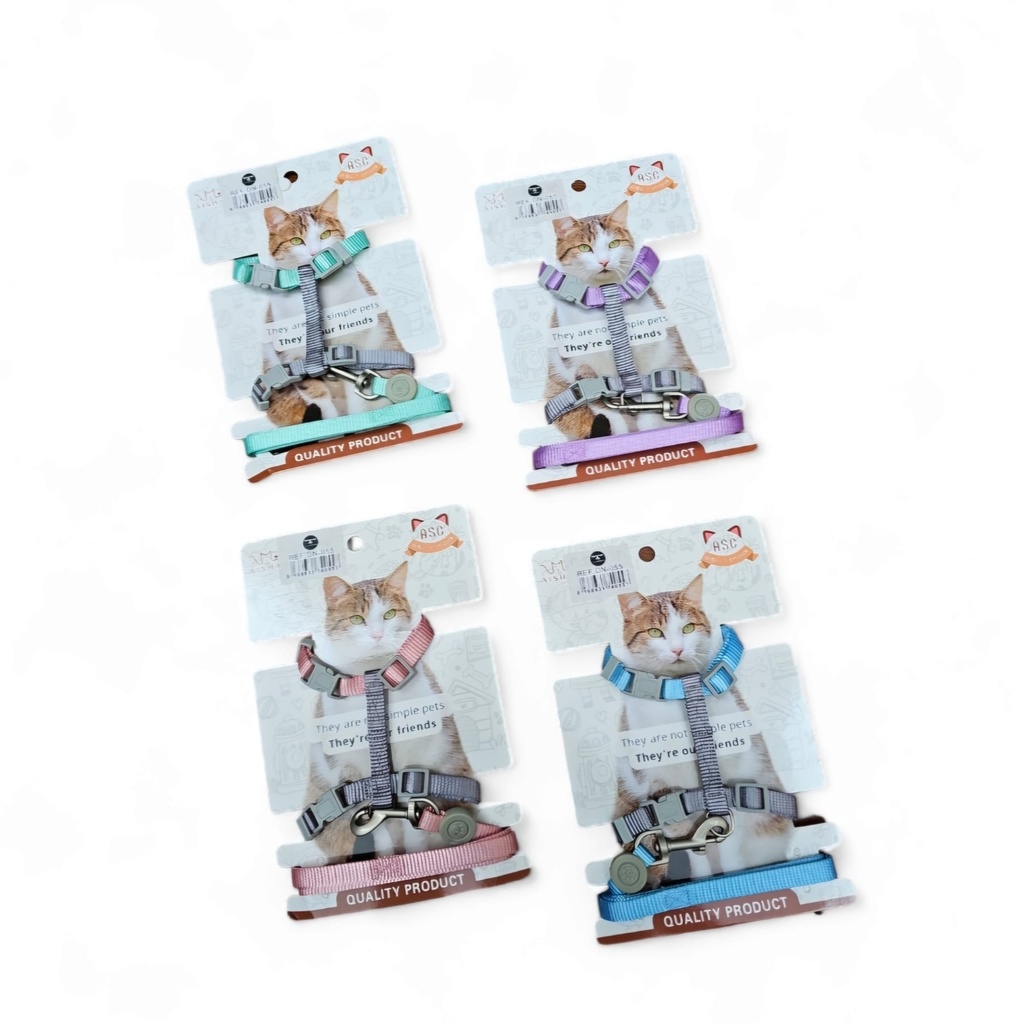 Pretal para gato pastel S