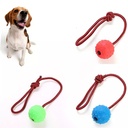  Juguete macizo pelota cuerda grande 