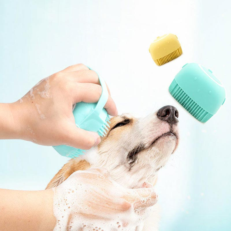Peine masajeador para baño 