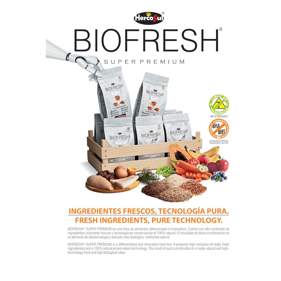 BIOFRESH CACHORRO RAZA PEQ. 3Kgs