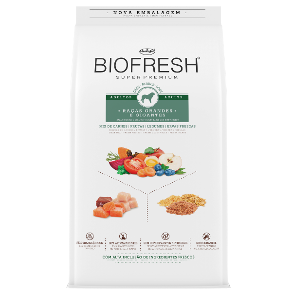 BIOFRESH PERROS ADULTOS RAZAS GRANDES 15 KG