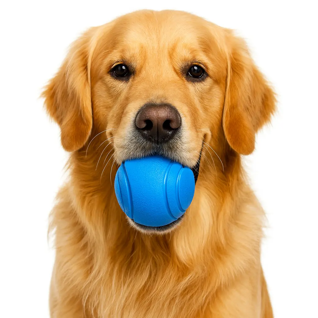 [PB-4] Pelota Juguete de goma maciza (Azul, 5cms)