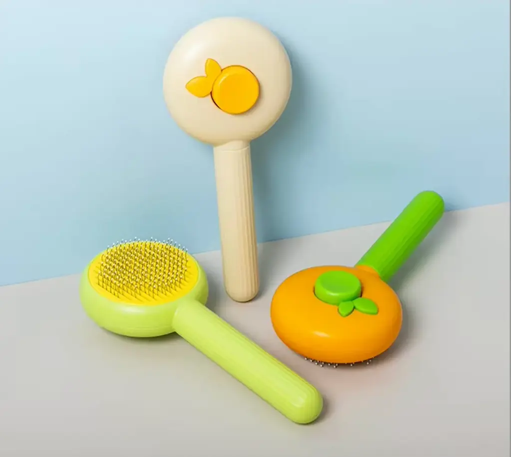 [PSD-3] Peine Cardina Redondo Expulsor Hoja (verde claro)