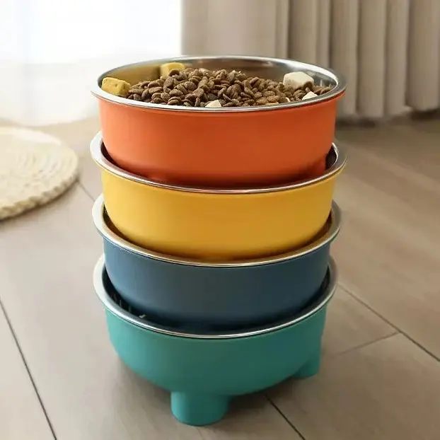 [100-300] Plato desmontable 4 patas – bowl de acero