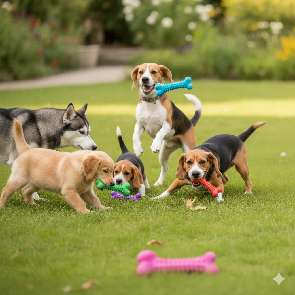 [490-456] Juguete CATHRO hueso GIGANTE