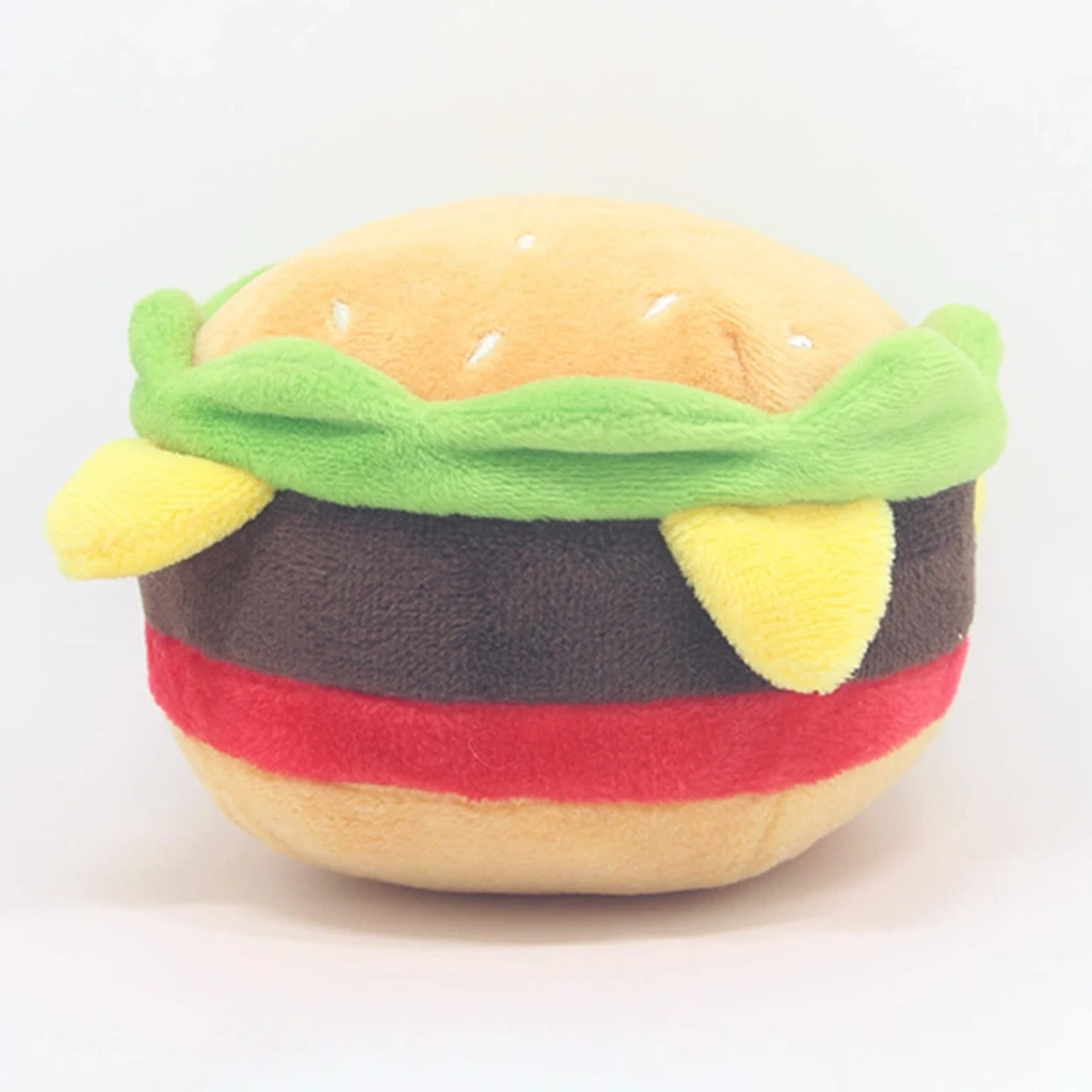 [590-447] Juguete Peluche Hamburguesa para Perros