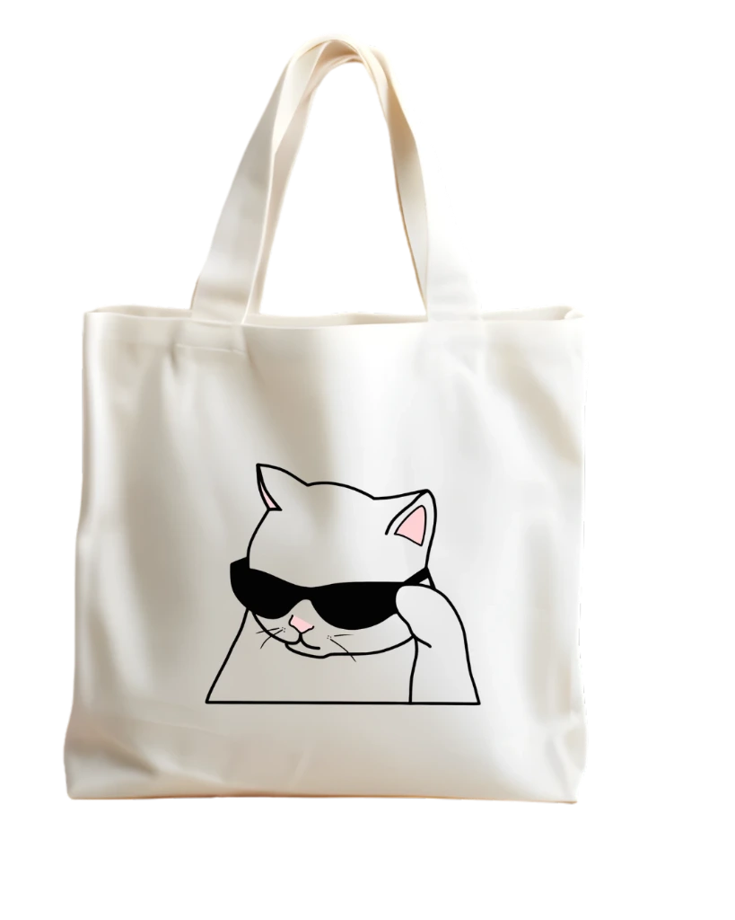 Tote Bag Mascotas – Bolso de Lino Rústico