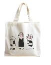 Tote Bag Mascotas – Bolso de Lino Rústico