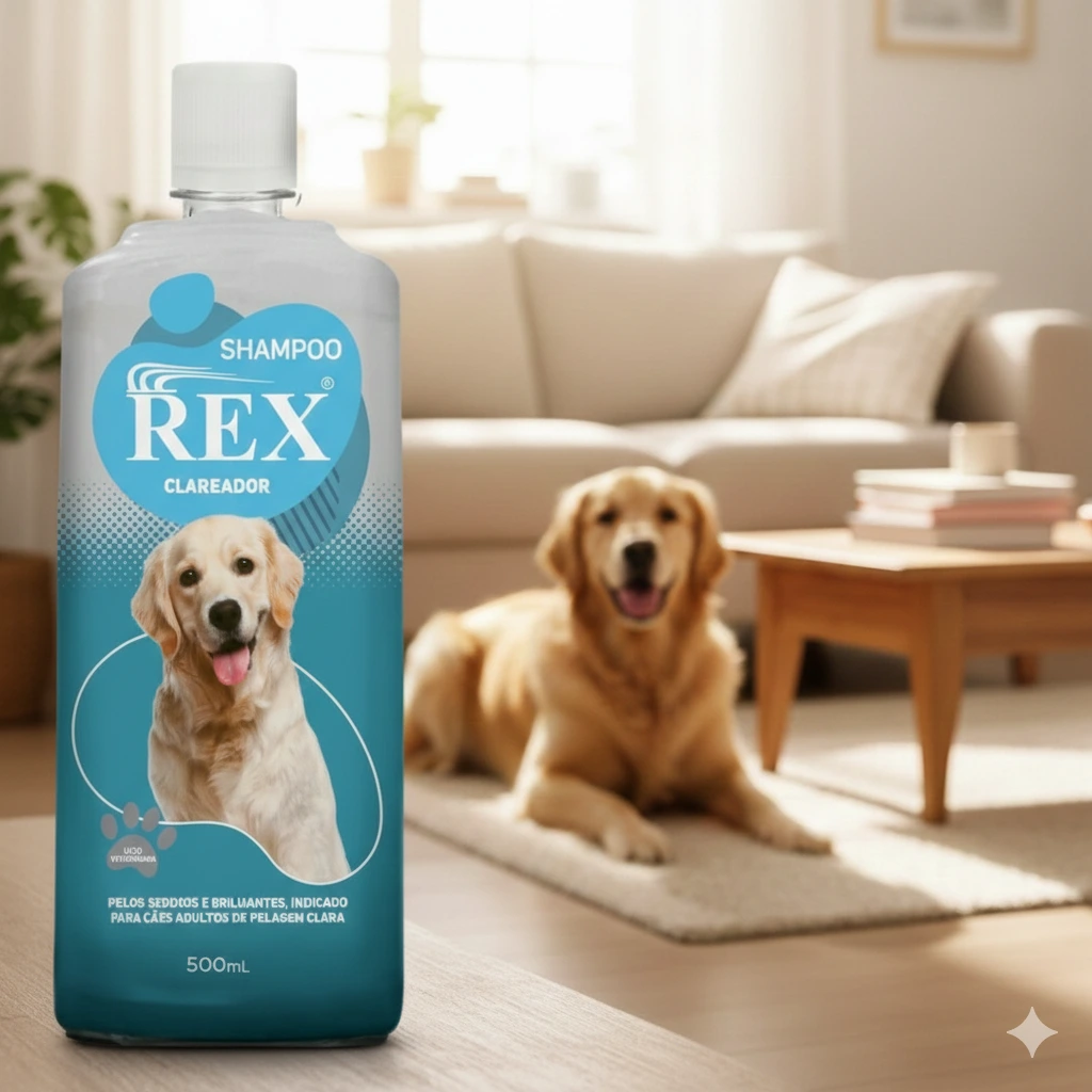 [189-406] Shampoo Rex Clareador para Mascotas – 500 ml