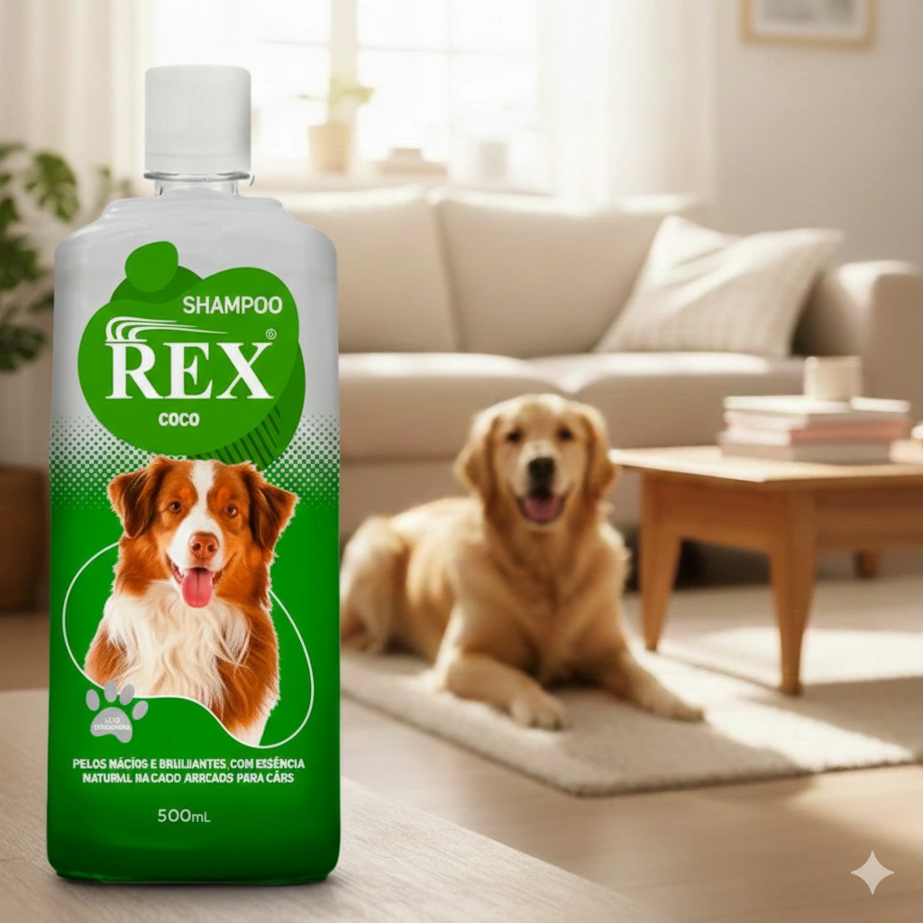 [189-407] Shampoo Rex Coco para Perros – 500 ml