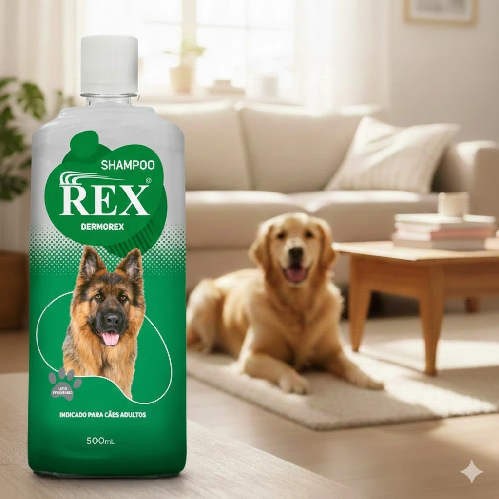 [189-408] Shampoo Rex Demorex para Perros Adultos – 500 ml