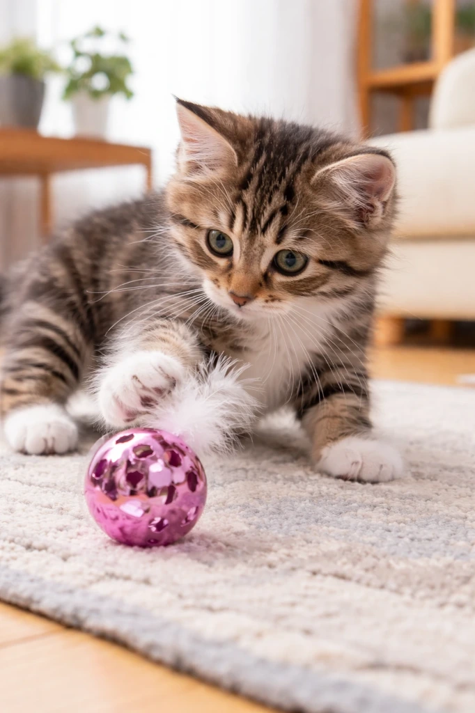 [28209] Juguete Pawise Metallic Ball – Pelota Metálica para Gatos