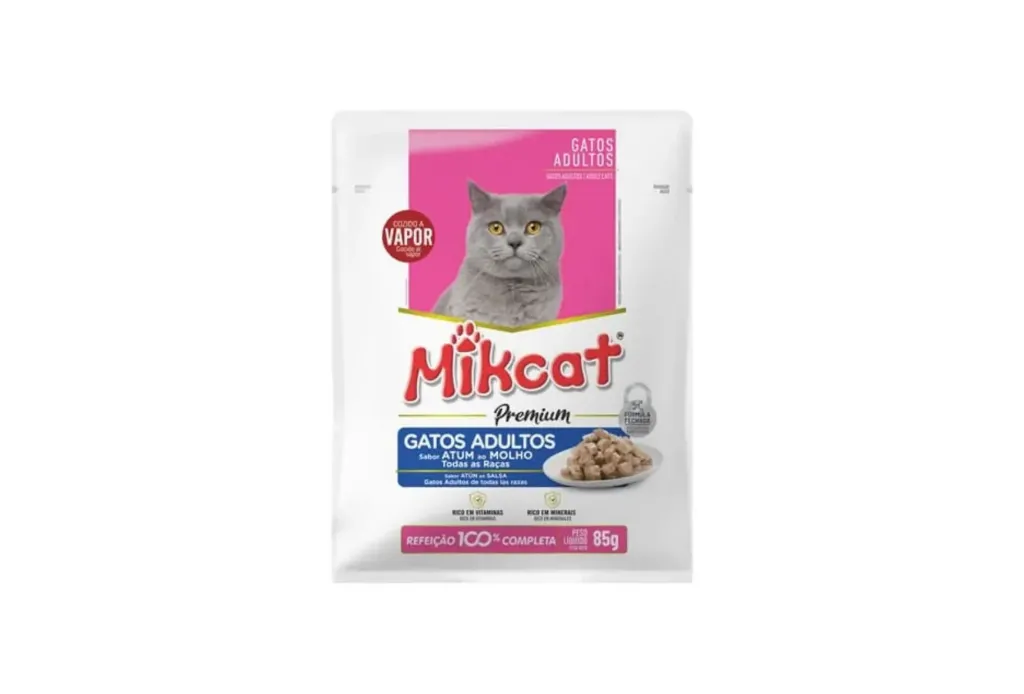 Sachets Mikcat Gato castrado 85g
