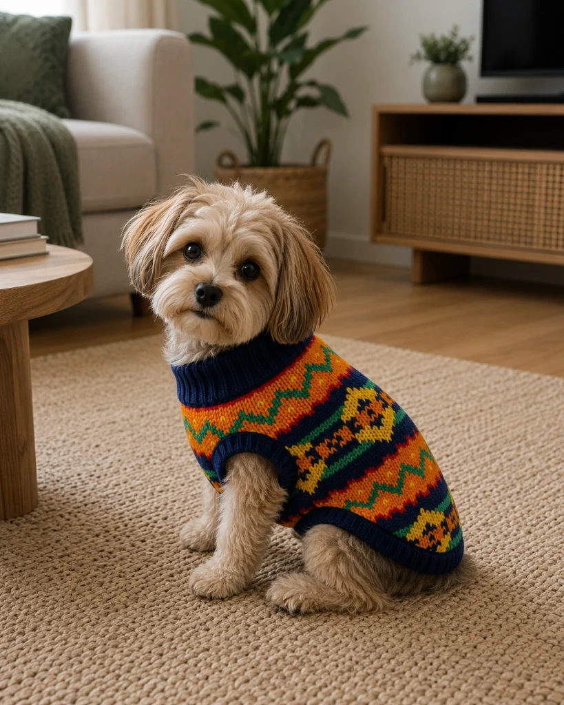 BUZO TEJIDO PARA PERROS COLORES VARIOS