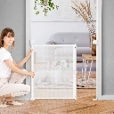 Puerta Extensible Metálica de Seguridad para Mascotas