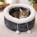 Cama Cilíndrica Premium para Gatos