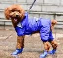 Botas de goma impermeables para perros ( 4 unidades)