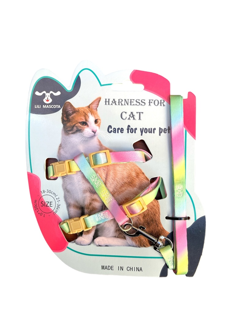 [490-714] Pretal para gato MULTICOLOR 