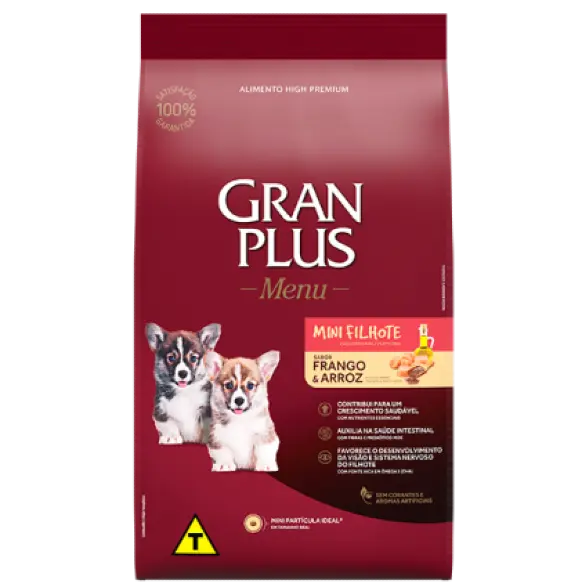 GPLUS MENU Cachorros RAZAS PEQ/MINI 10,1 KG
