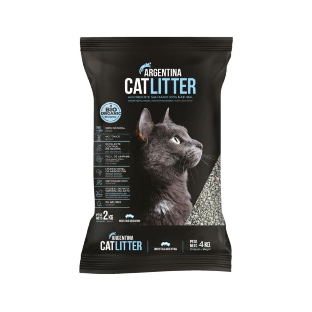 Piedra Sanitaria para Gatos Argentina 4 Kg