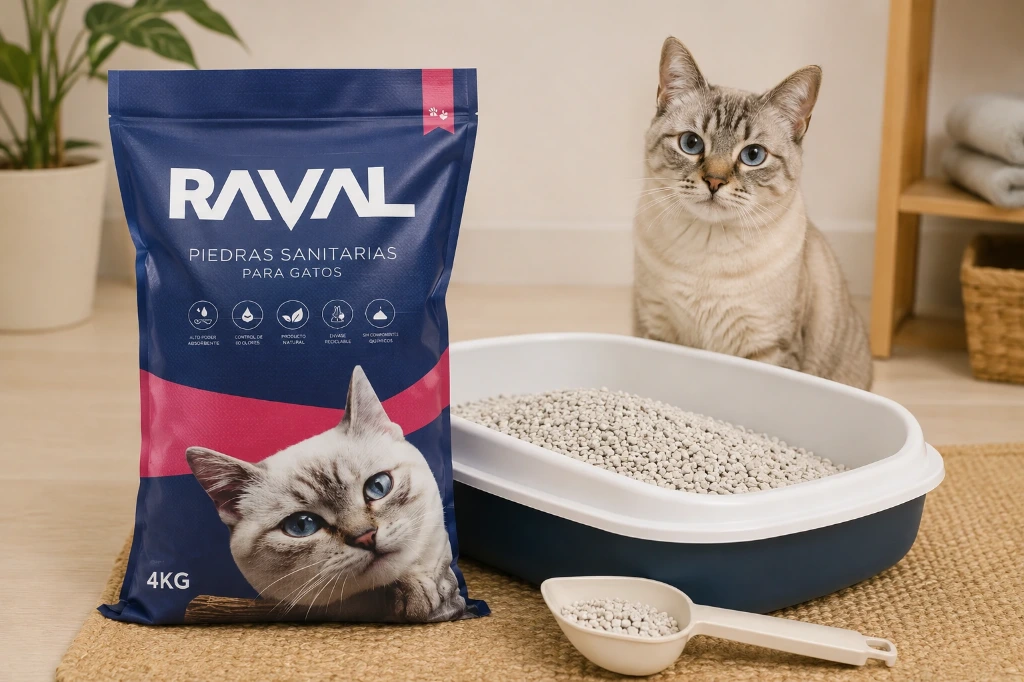 Raval Piedras Sanitarias para Gatos