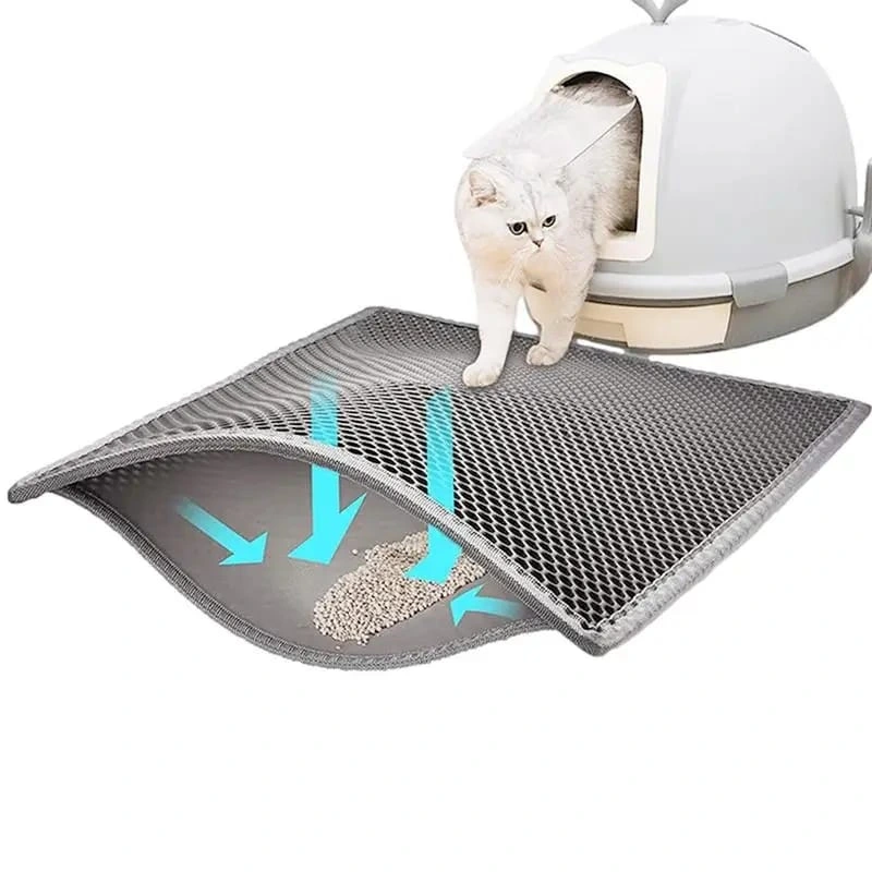[AJ-469] Alfombra para gato doble capa