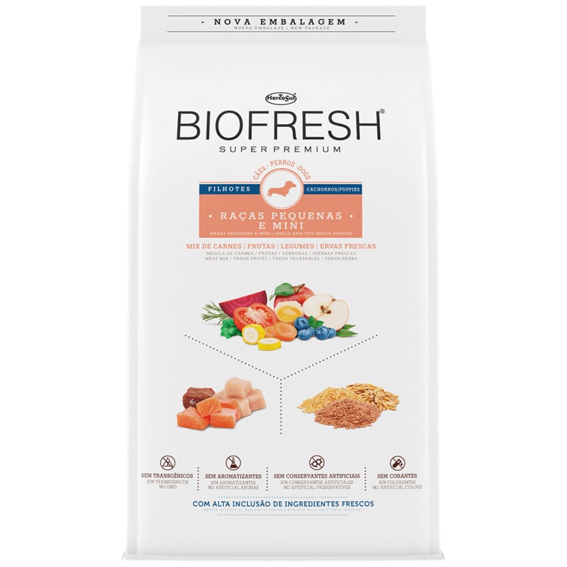 BIOFRESH Cachorros Razas Pequeñas – 3 kg