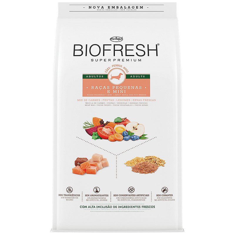 BIOFRESH ADULTO RAZAS PEQUEÑAS 10,1KG