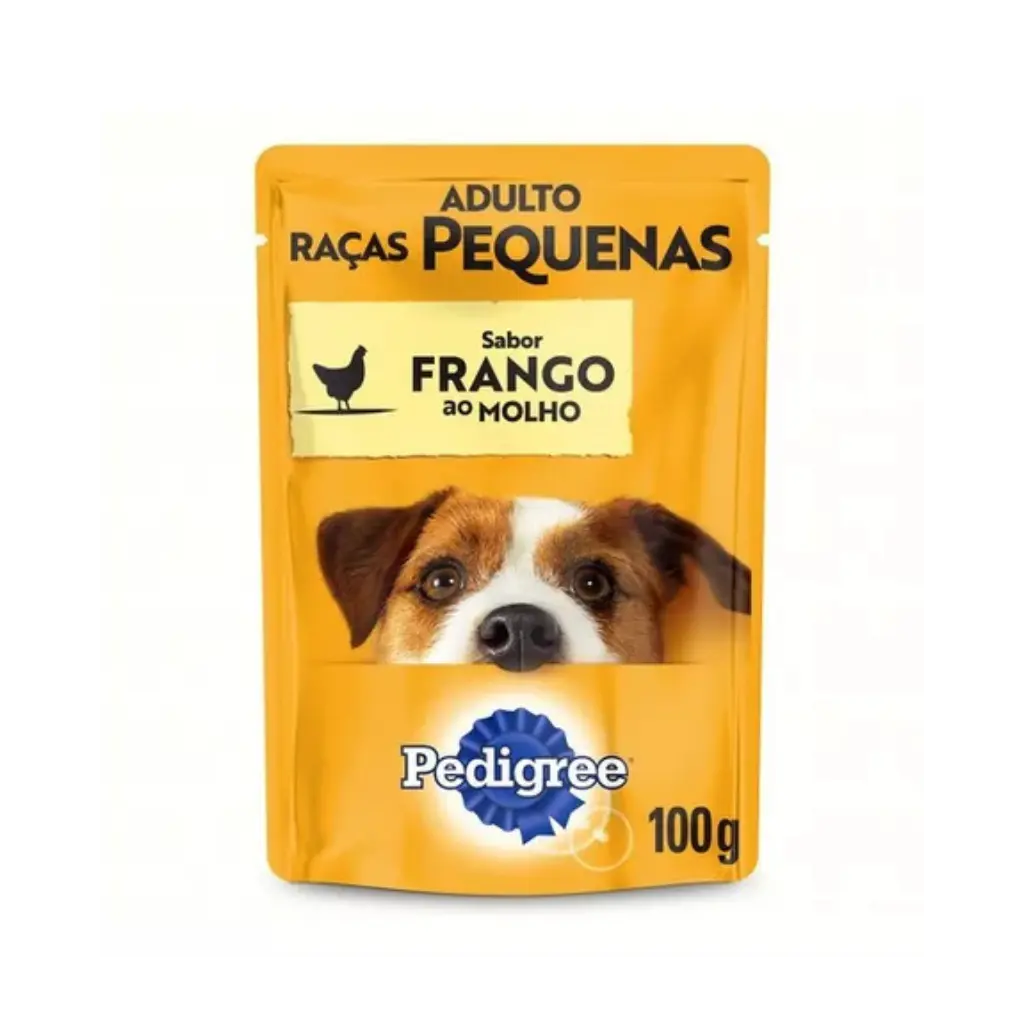 PEDIGREE RAZ PEQ POLLO EN SALSA 100 G 