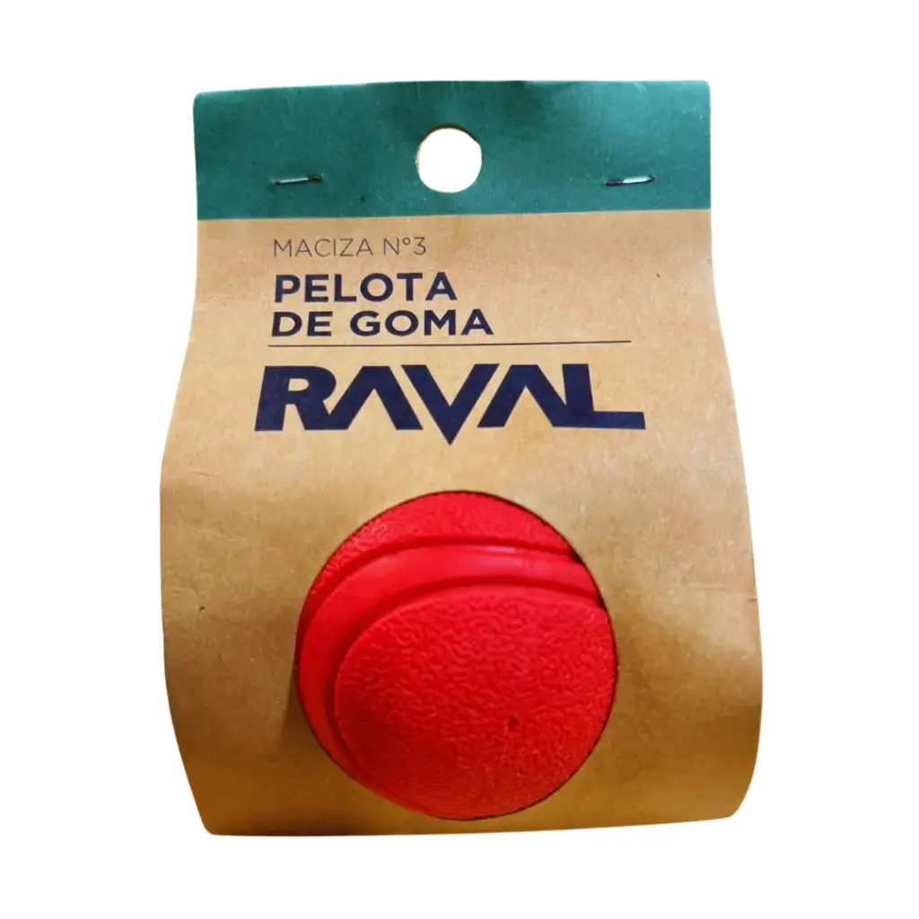 Pelota Juguete de goma maciza RAVAL