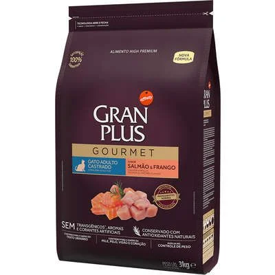 [125017] GPLUS Gato Adulto Castrado Pollo & Salmón 10,1KG