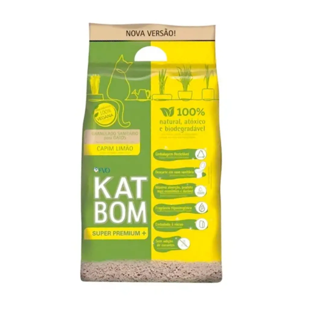 Sanitario Kat Bom Limon