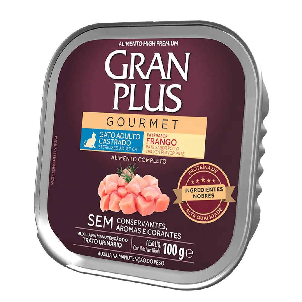 Paté Gran Plus para Gatos