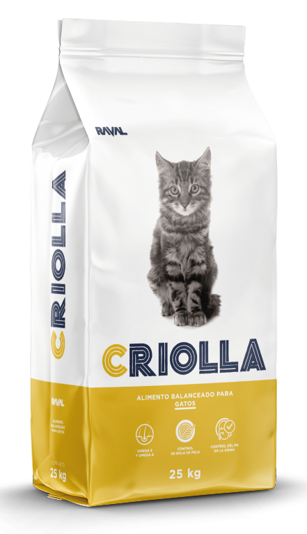 Criolla Gato – Alimento Completo y Balanceado para Gatos