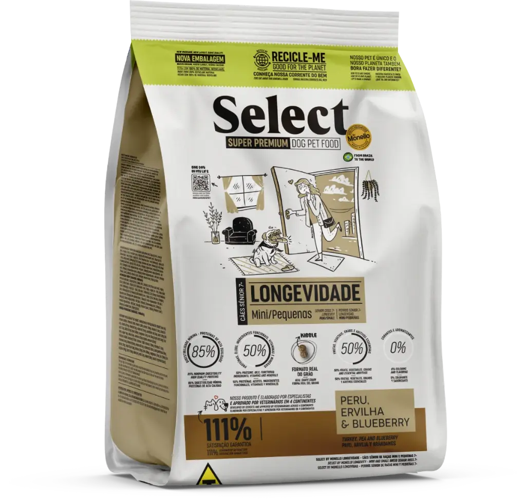 Select Longevidad Mini y Pequeñas – 7 Kg