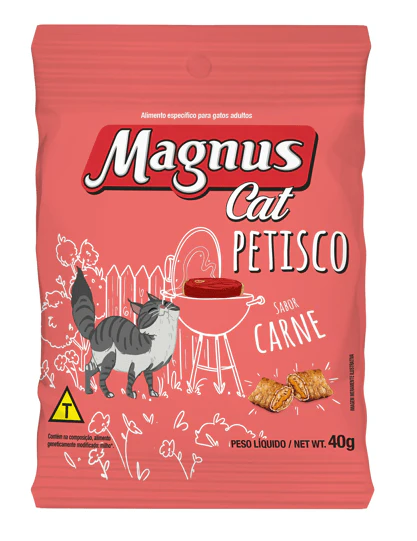 [MGCX20] Magnus Cat galleta Adulto Carne 40gms