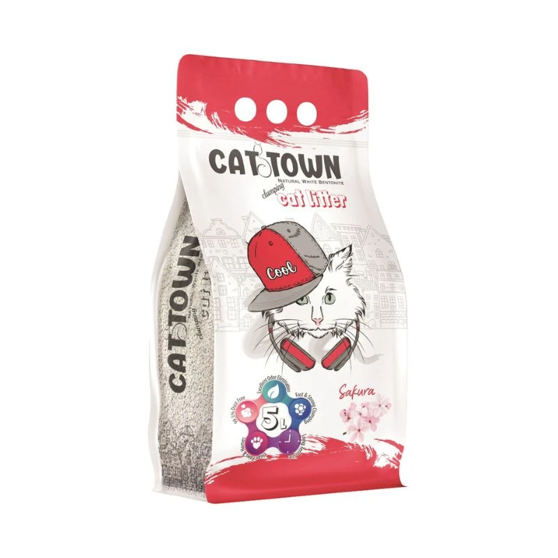 Arena sanitaria Cat Town 5L