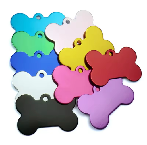 Chapitas identificadoras para perros y gatos