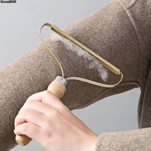 Peine saca pelos madera 