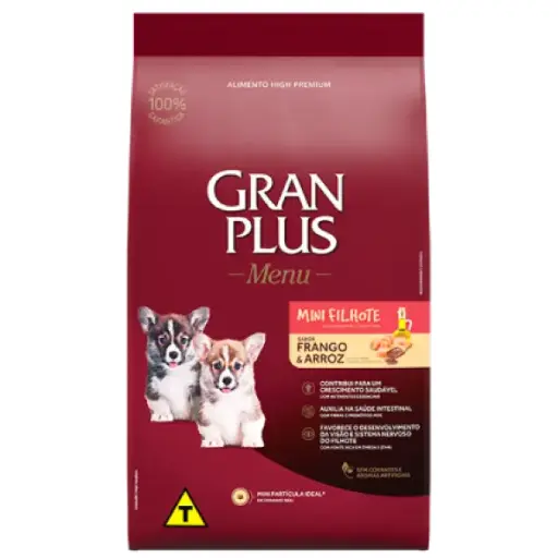 GPLUS MENU Cachorros RAZAS PEQ/MINI 10,1 KG