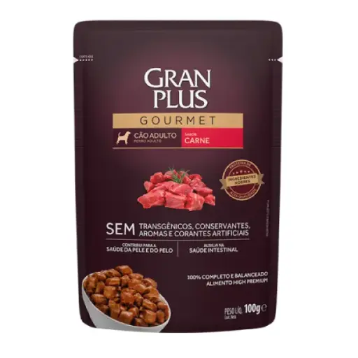 SACHET GPLUS PERRO ADULTO 100 GRS