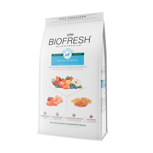 BIOFRESH PERROS ADULTOS RAZAS MEDIAS 15 KG