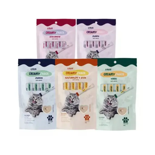 CREAMY SNACKS LOPETS GATO 60 GRS Pack