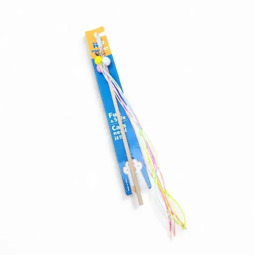 [590-458]  Juguete gato vara pelotitas RP
