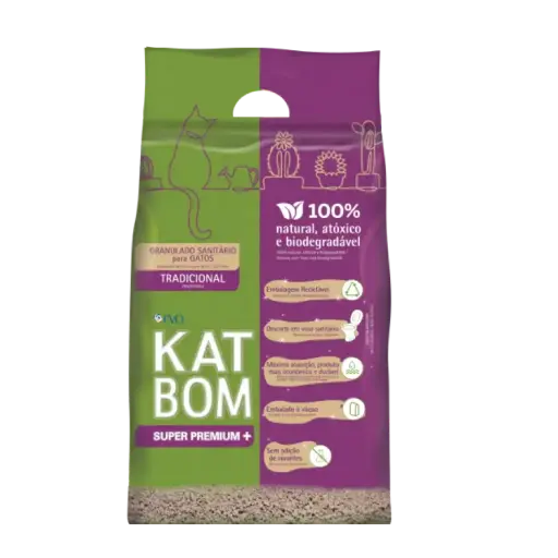 Sanitario Kat Bom Natural