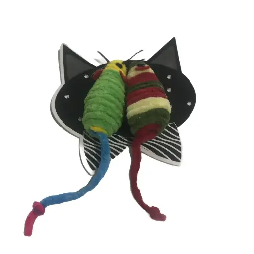 [kp-134] Juguete para Gato – Pack de 2 Ratones