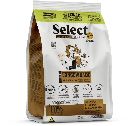 Select Longevidad – Razas Medianas y Grandes 7 Kg 