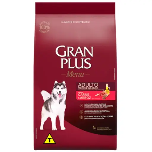 GPLUS MENU PERRO ADULTO / POLLO & ARROZ 